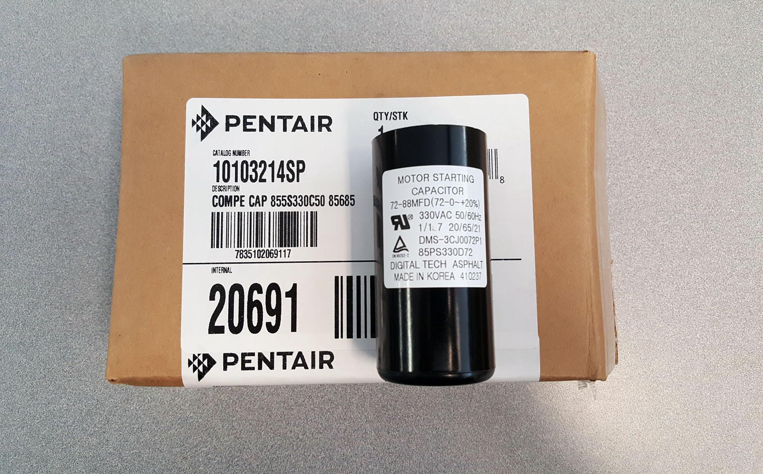 nVent 10103214SP Compressor Capacitor - Click Image to Close